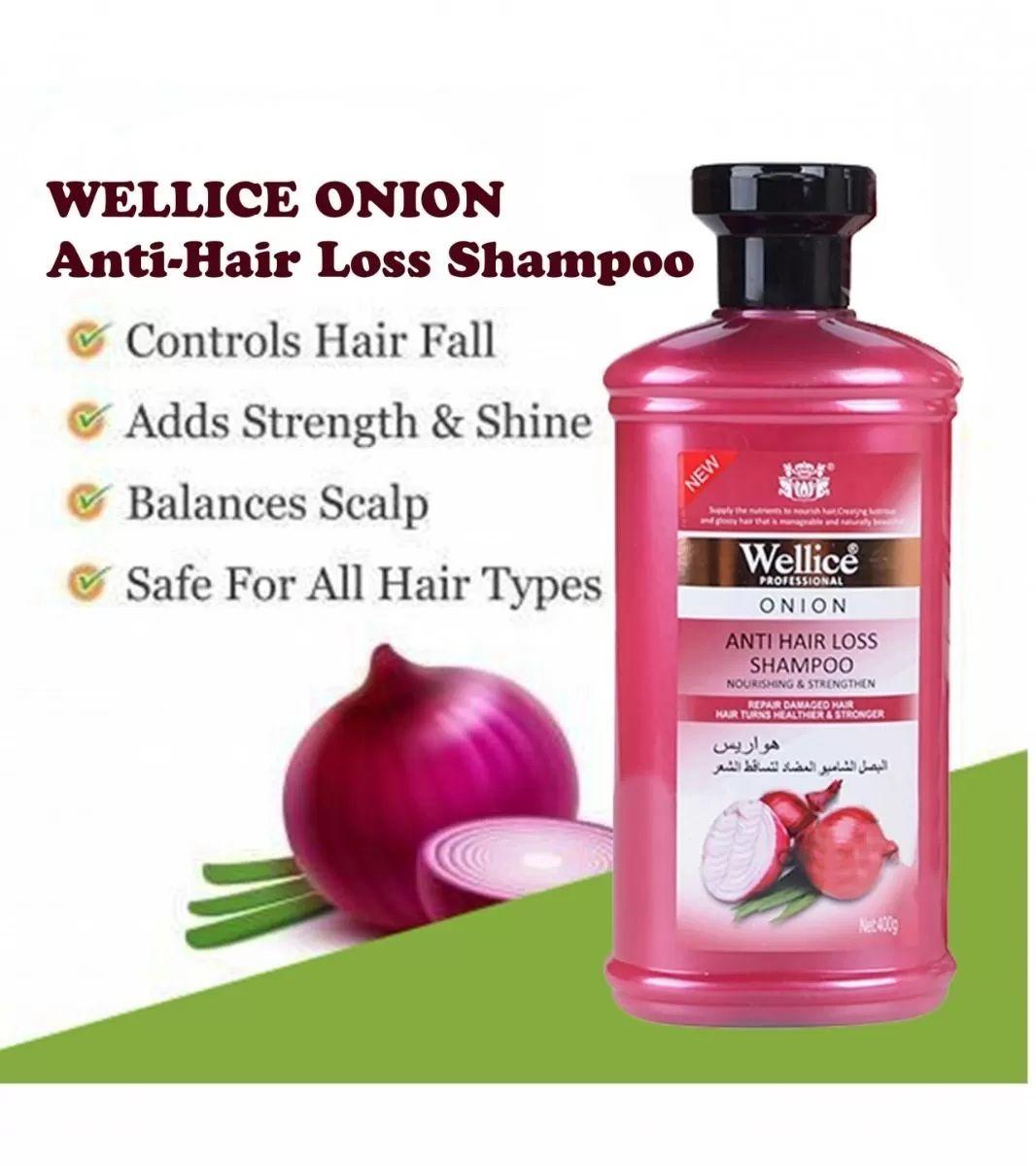 Original Wellice Onion Anti Hair Loss Shampoo 400ml ARDS