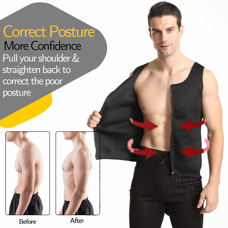 Men’s Neoprene Body Shaper Vest ARDS