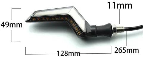 4pcs motorcycle turn signals Light indicator 12v running indicator for all bikes HHC