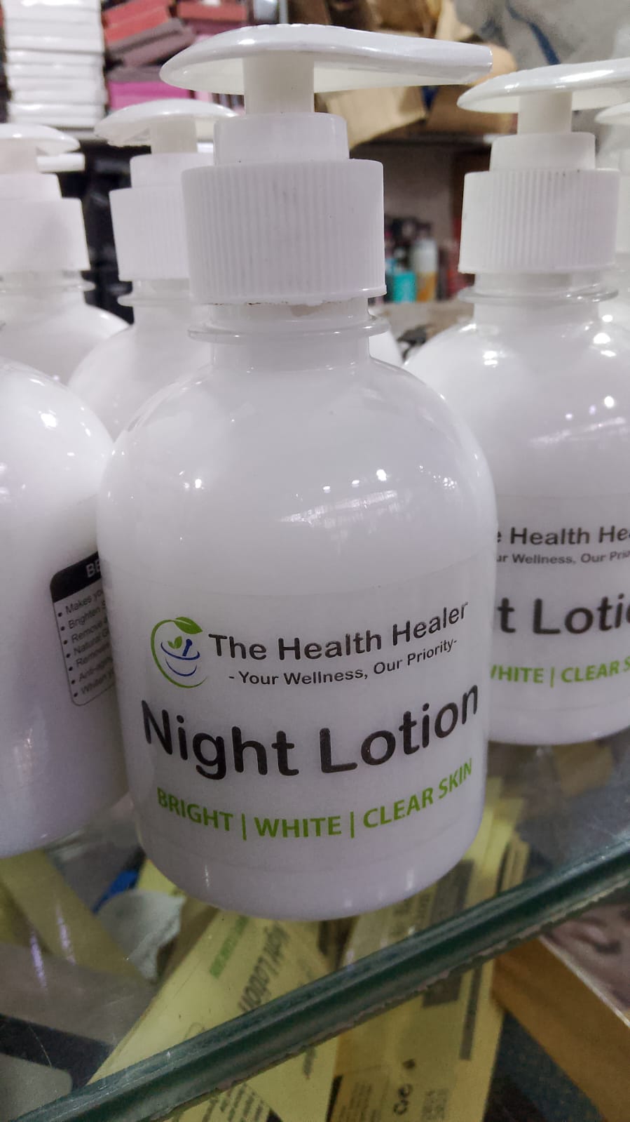 The Health Healer Night Lotion BRIGHT WHITE CLEAR SKIN HHC