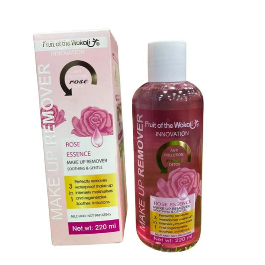 Wokali 3 in 1 Rose Essence Makeup Remover 220ml HHC