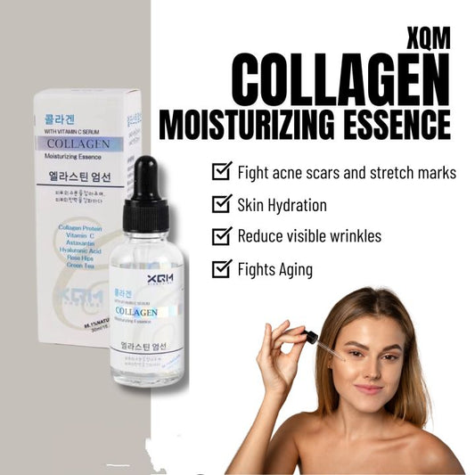 XQM Collagen Moisturizing Face Serum for face Xqm Intensively Nourishes With Vitamin C Serum HHC