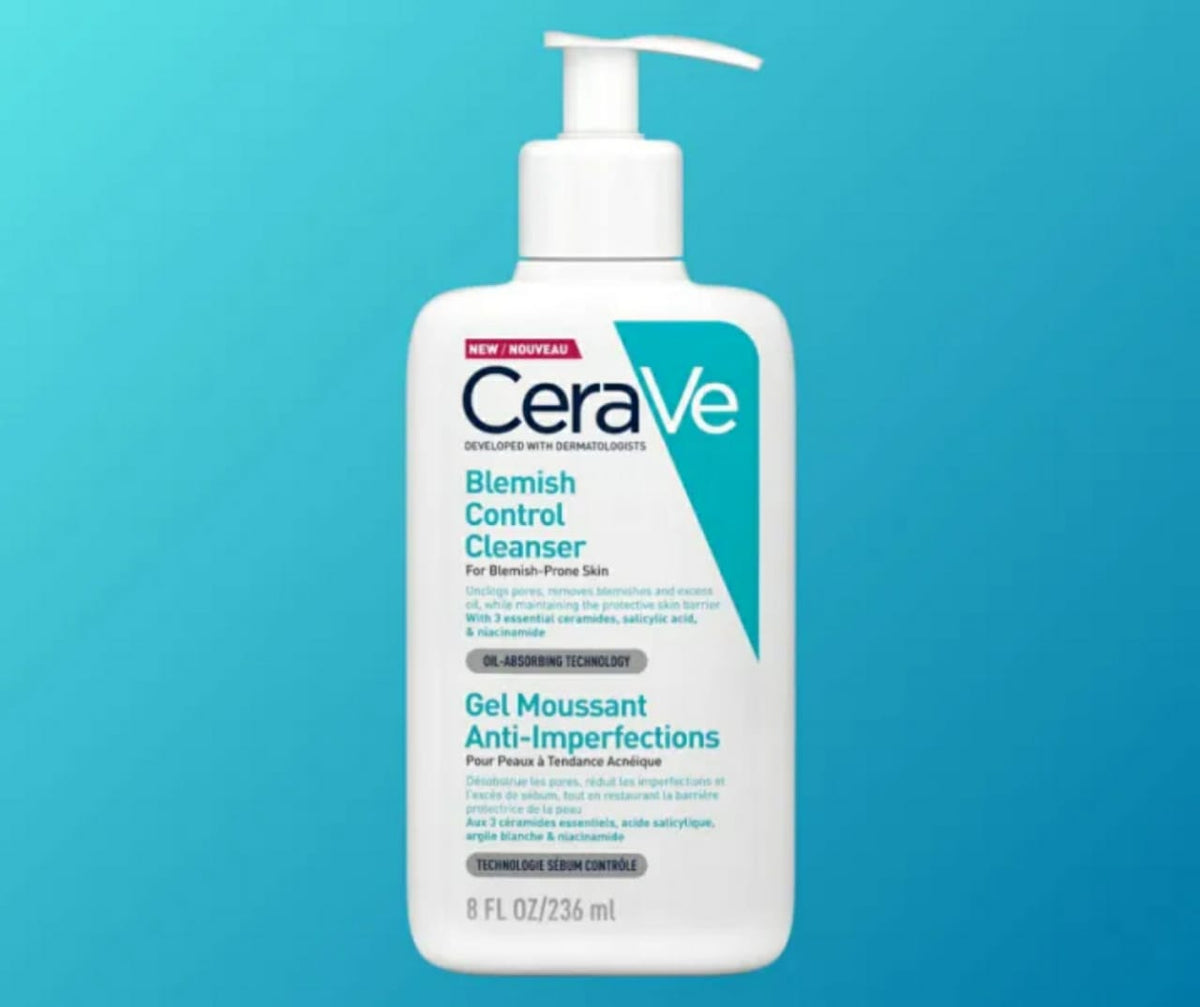 CeraVe Blemish Control Face Cleanser – 2% Salicylic Acid & Niacinamide HHC