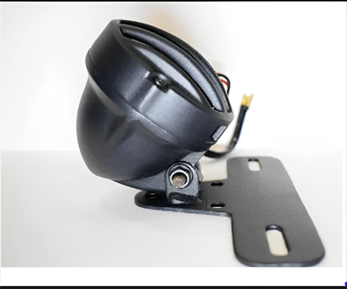 Motorcycle Cafe Racer Tail Light with Number Plate Holder HHC
