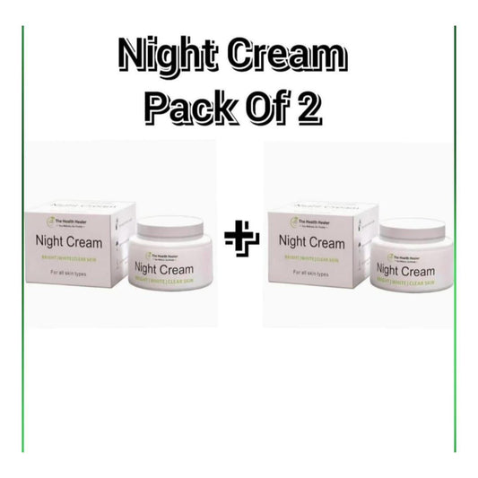Pack of 2 The Health Healer Night Cream – 50g Each HHC