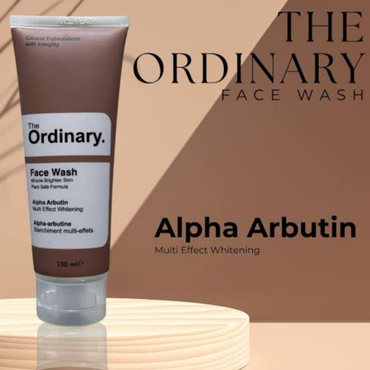 Pack of 2 The Ordinary Niacinamide Serum & Alpha Arbutin Face Wash Deal HHC