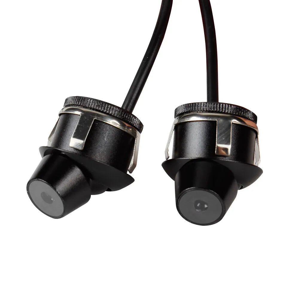 2 Pc Universal Car Rearview Mirror Side LED Angel Wing Light HHC
