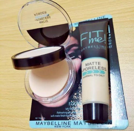 2 in 1 FitMe Foundation & Compact Face Powder Deal HHC