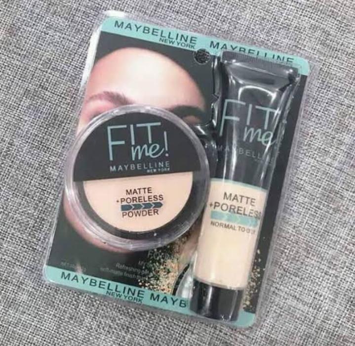 2 in 1 FitMe Foundation & Compact Face Powder Deal HHC