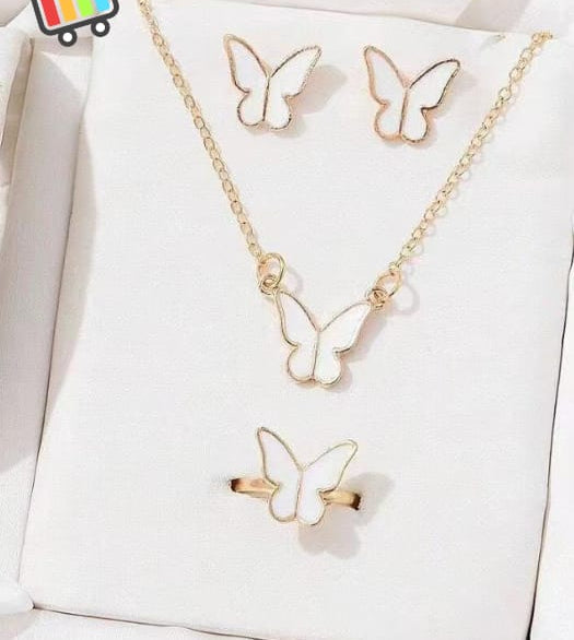 Butterfly Jewelry Set HHC