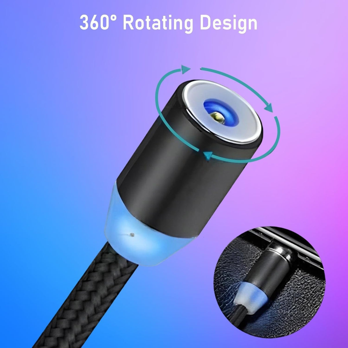 3-in-1 Magnetic Fast Charging Cable HHC