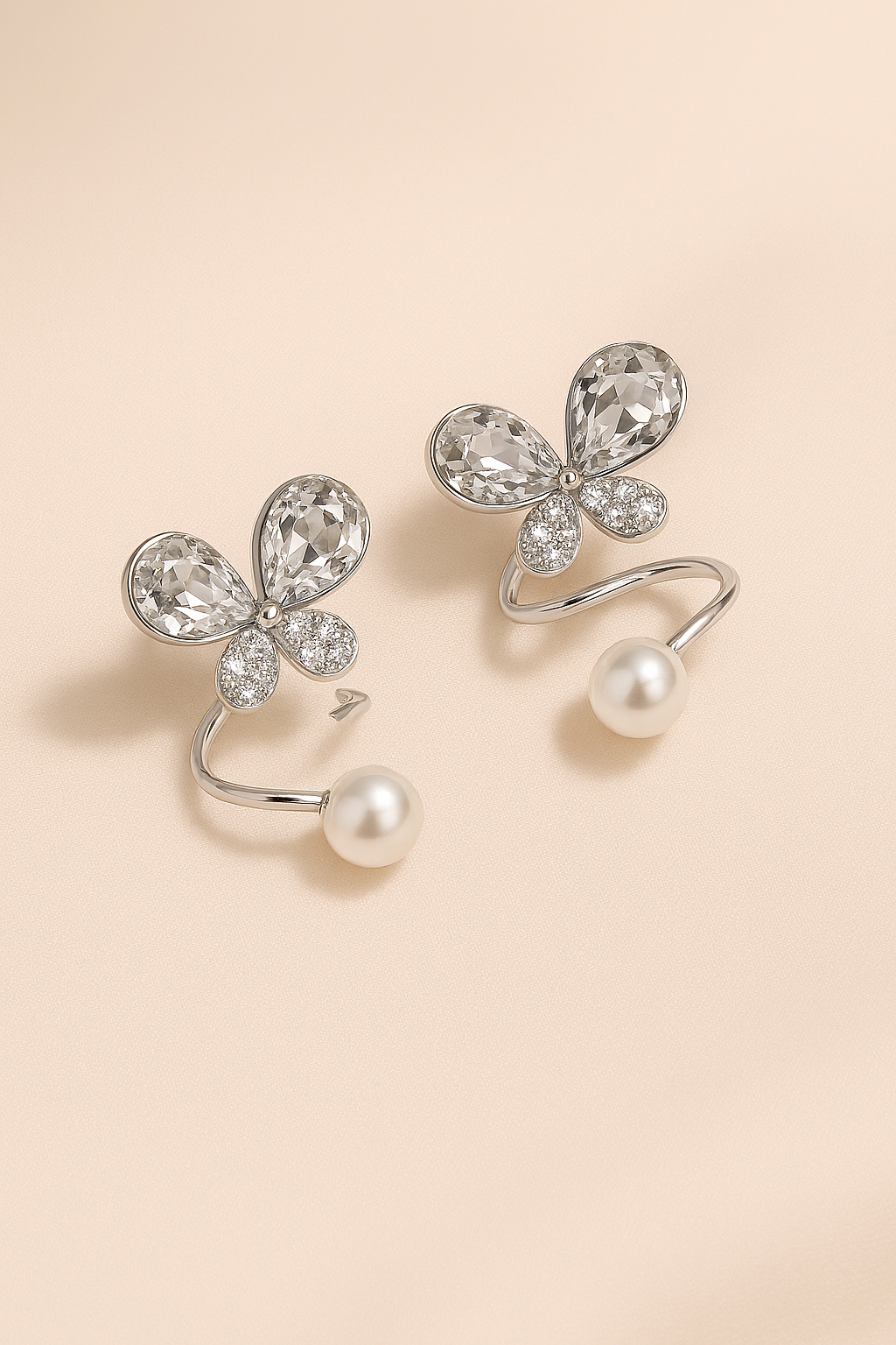 Tangled Korean Pearl Earrings – PQT-994 HHC