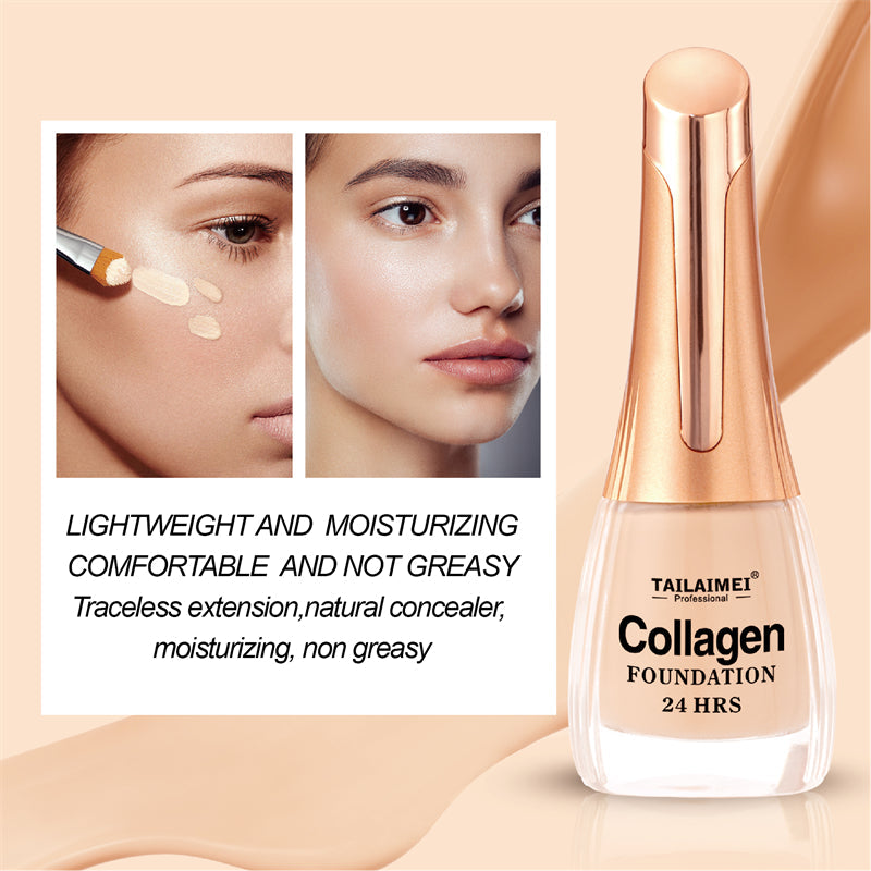 24 Hrs Flawless Finish Collagen Foundation HHC