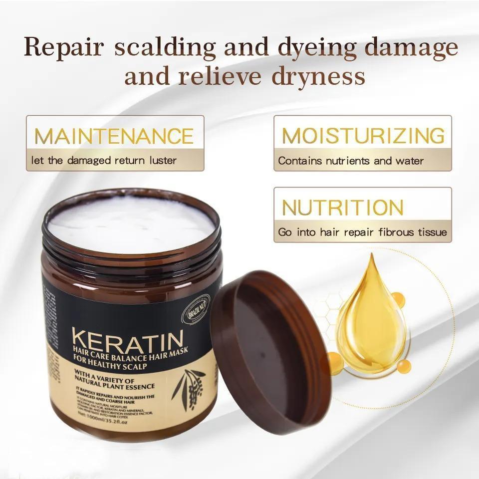 Professional Keratin Hair Repair Mask (300ml) HHC