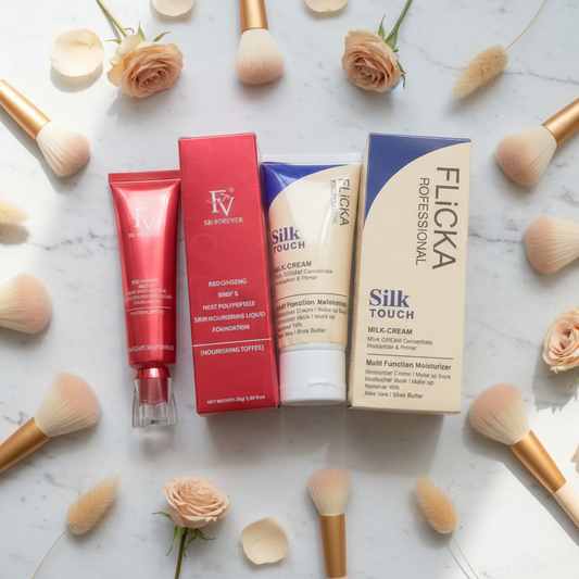 Flicka 2-in-1 Makeup Deal – Primer 60G + Foundation 30G HHC