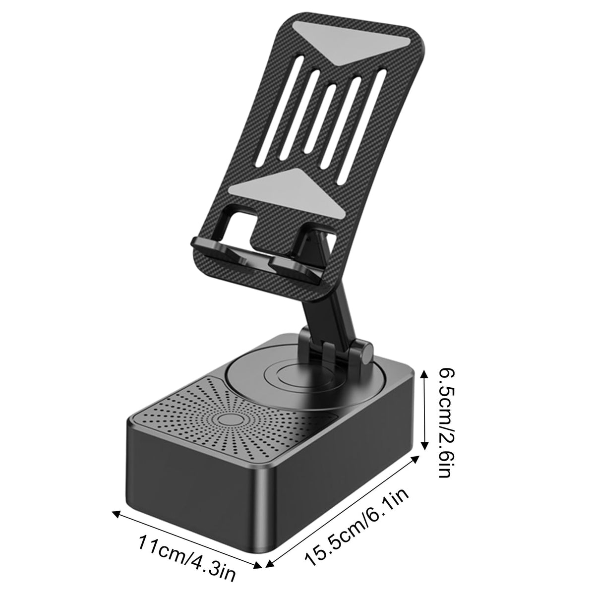 3-in-1 Rotating Foldable Mobile Phone Stand HHC