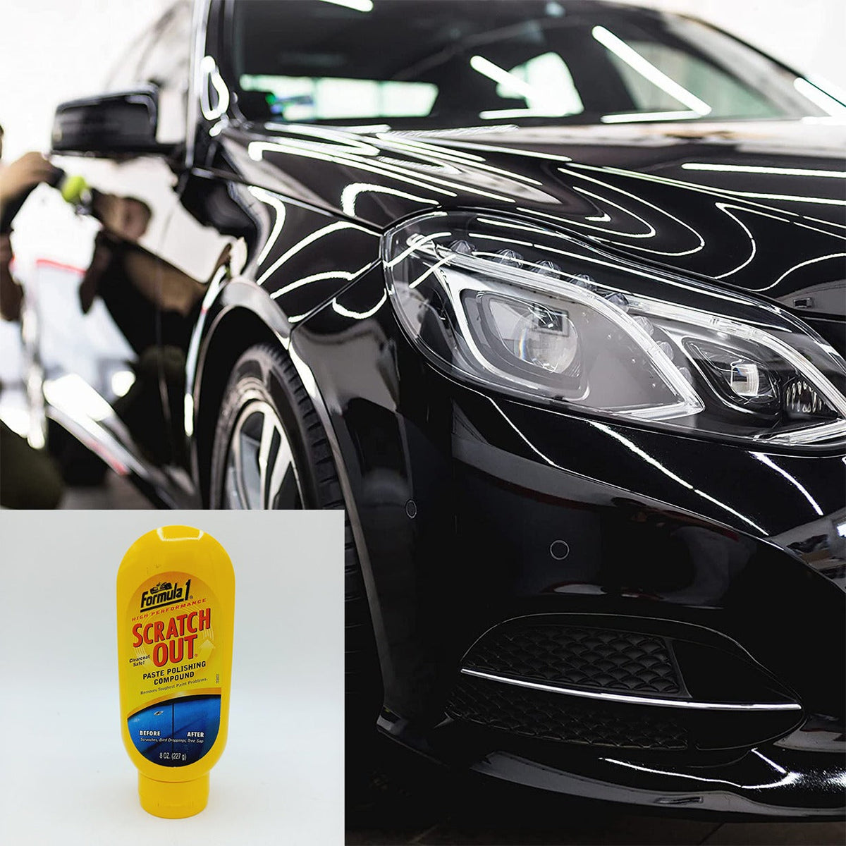 Formula 1 Scratch Out Paste Polishing Compound 227g – Car Paint Scratch Remover HHC