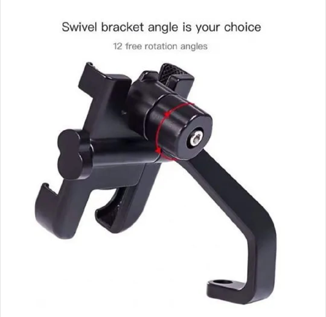 C2 Universal Aluminum Motorcycle Phone Holder HHC