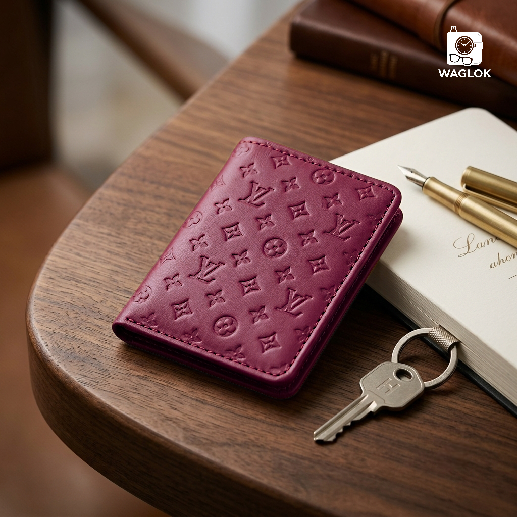 Designer Monogram Leather Wallet HHC