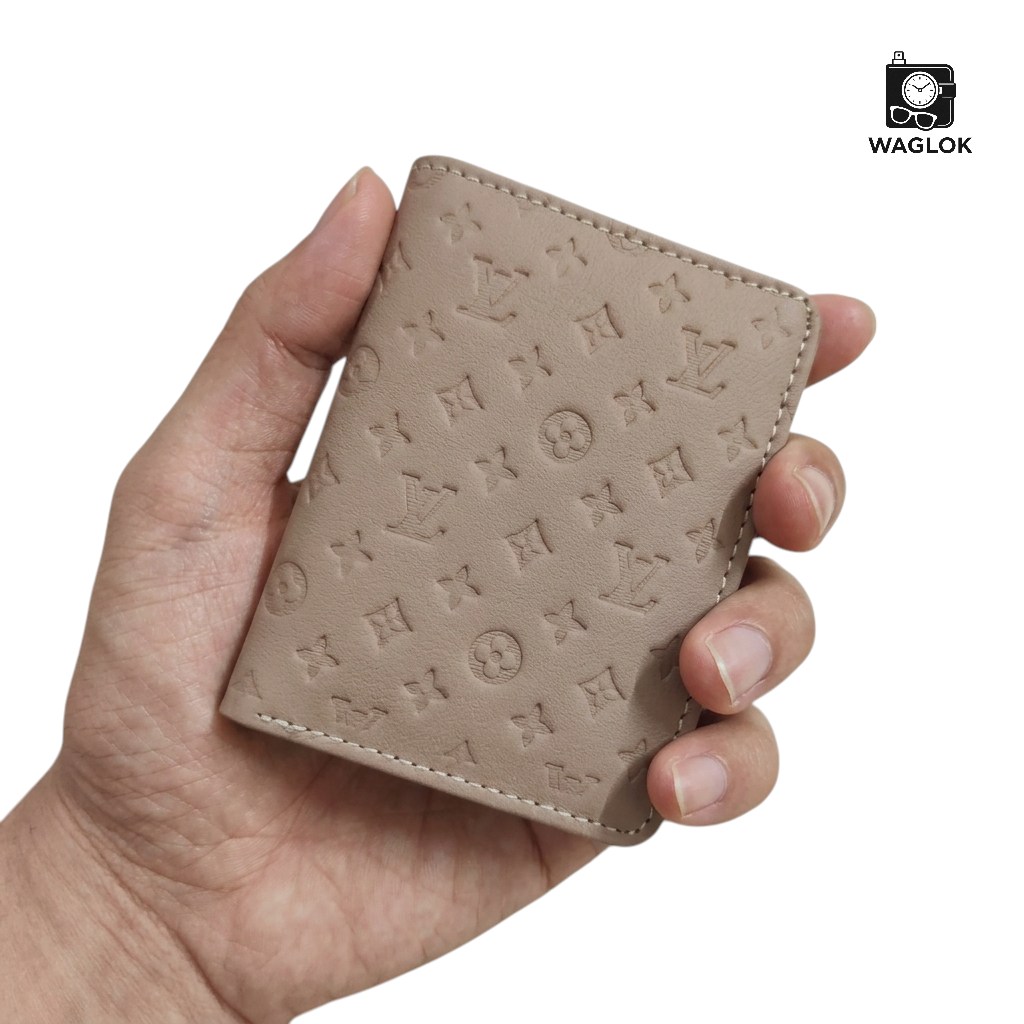 Designer Monogram Leather Wallet HHC