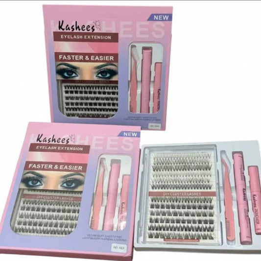 Kashee's 4 in 1 Eyelash Extension Set HHC