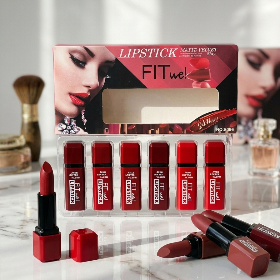 Fitme High Pigmented Velvet Matte Lipstick Set HHC