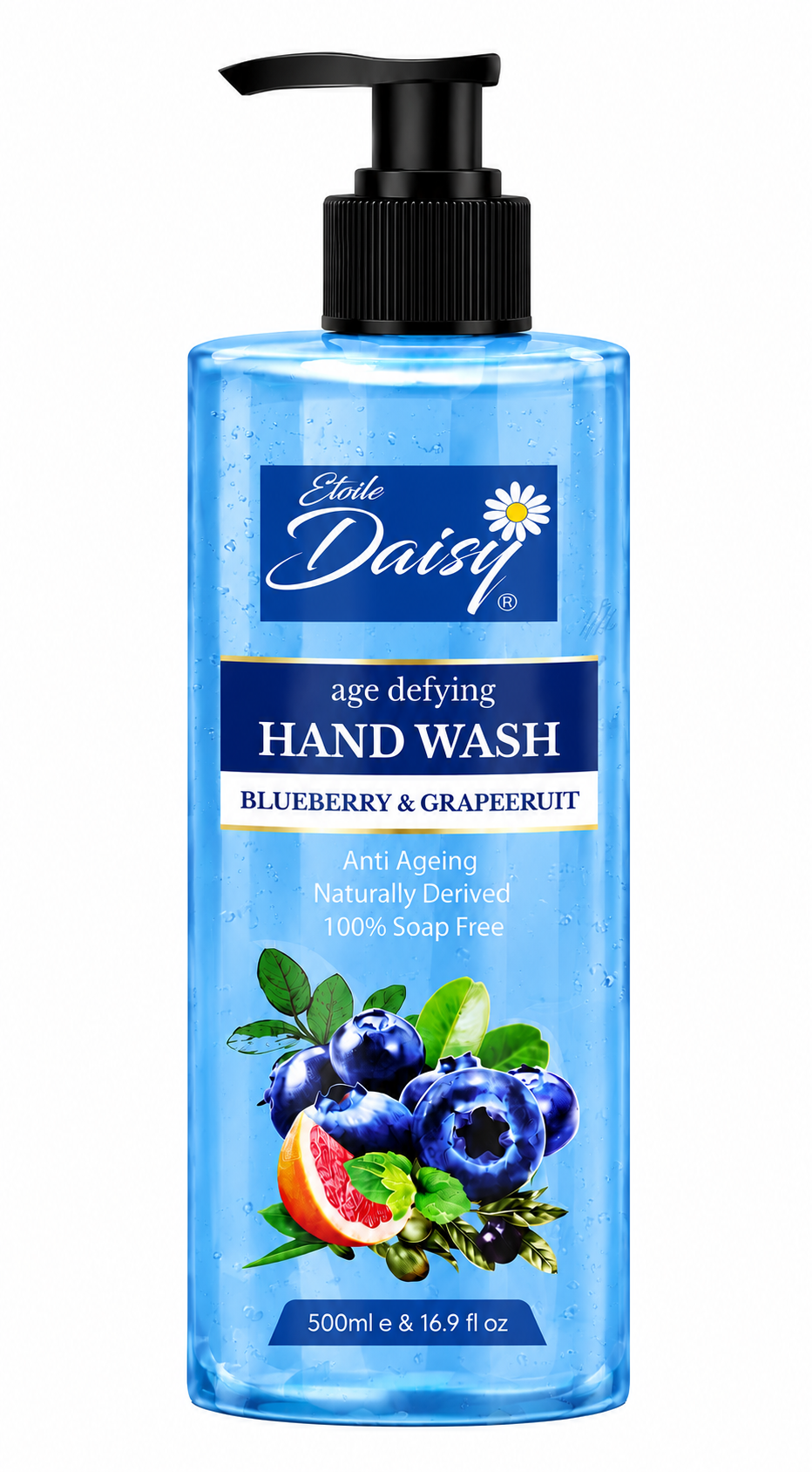 Etoile Daisy Age Defying Blueberry & Grapefruit Hand Wash – 500ml HHC