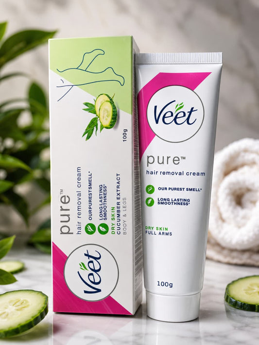 Veet Pure Hair Removal Cream for Dry Skin 100g HHC