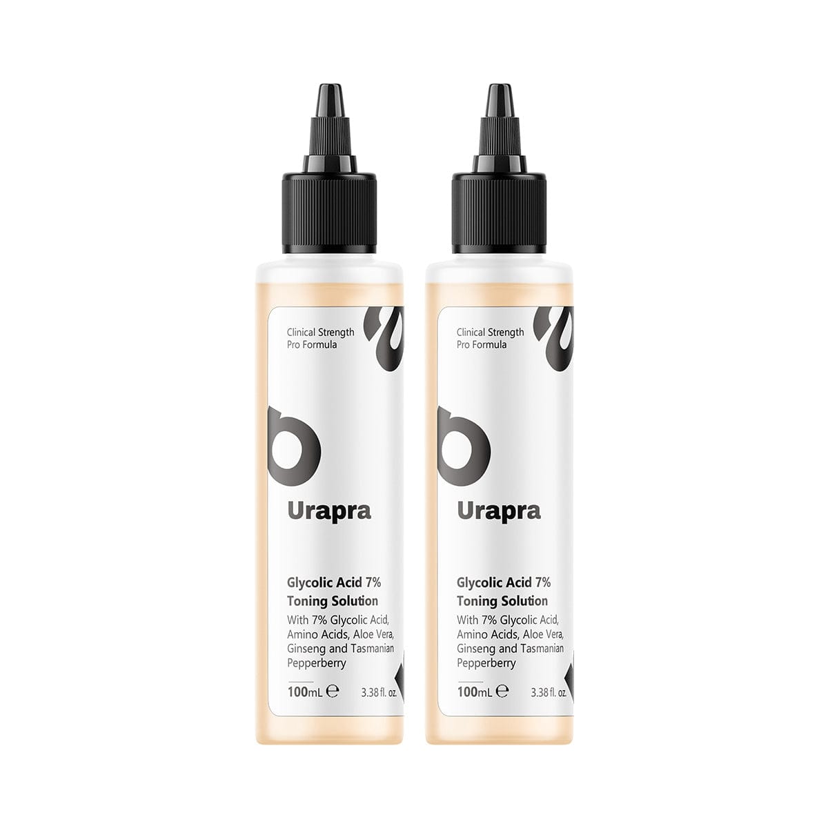 Urapra Glycolic Acid 7% Toning Solution – Exfoliating Toner for Bright & Smooth Skin HHC