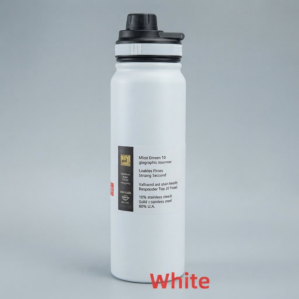 Stainless Steel Nozzle Vacuum Water Bottle HHC