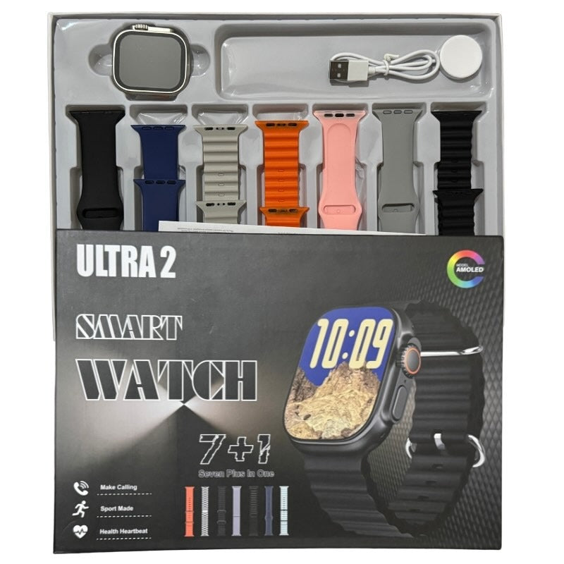 Ultra 2 Smart Watch 7 Straps Edition YMDS