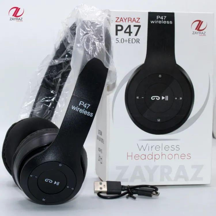 P47 Wireless Bluetooth Foldable Headphones ARDS