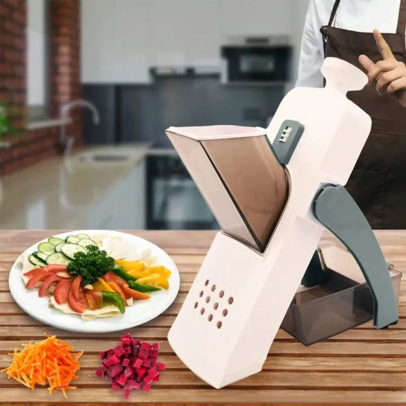Brava Spring Vegetable Slicer Chopper YMDS