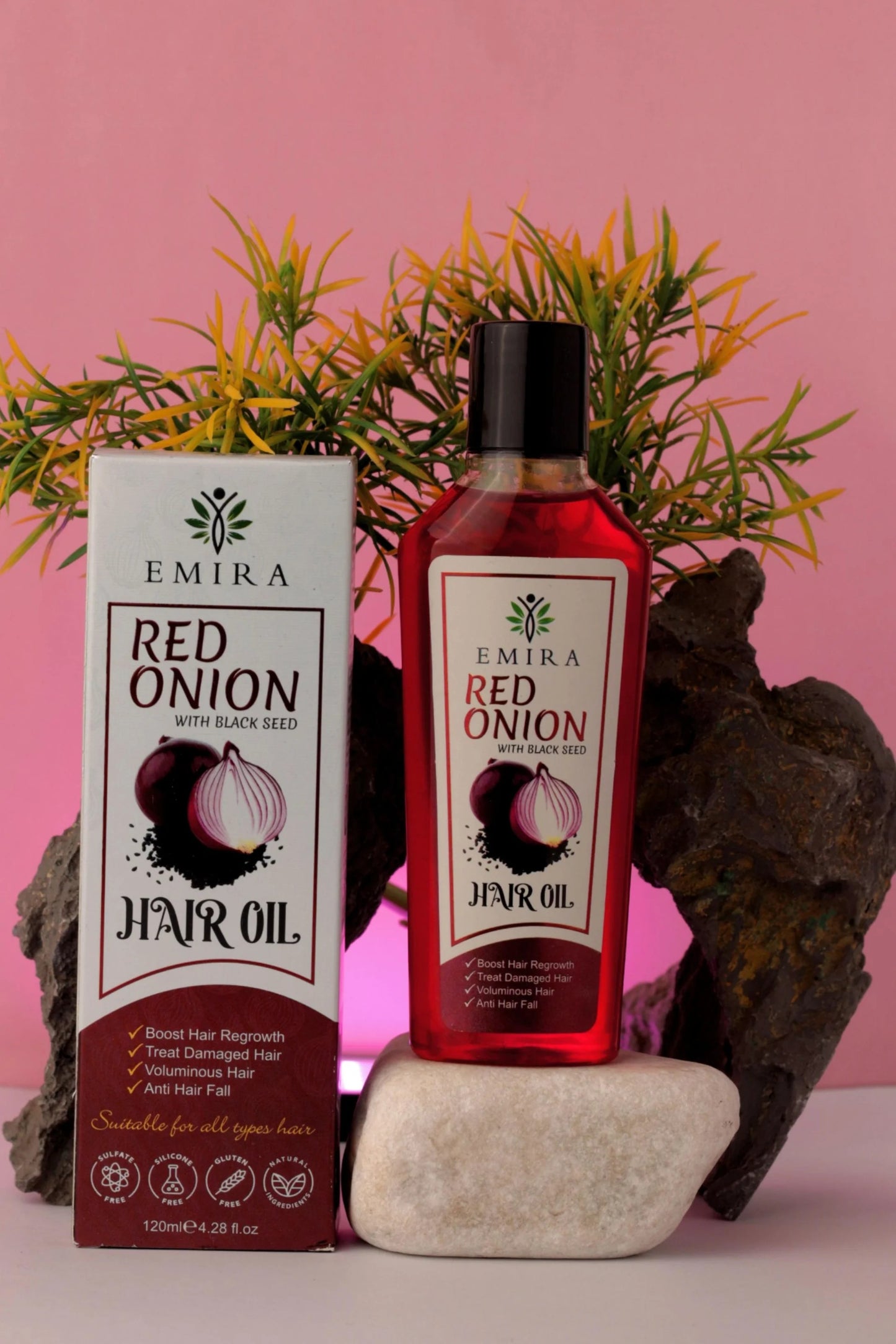 Original Red Onion Hair Treatment by Emira