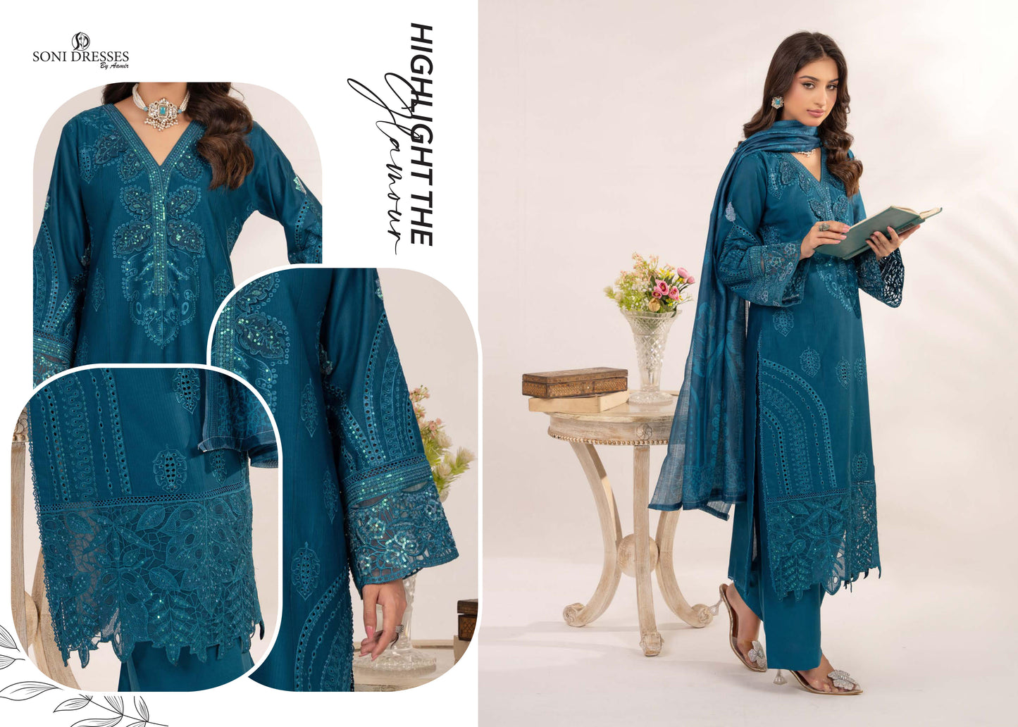 Mahi Vol 08 by Soni Dresses D-03 Soni