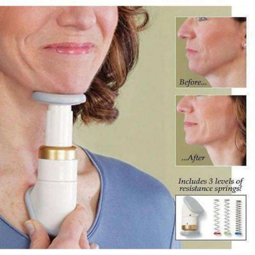 Neckline Slimmer Double Chin Exerciser Massager Thin Jaw Reduce Double Chins ARDS