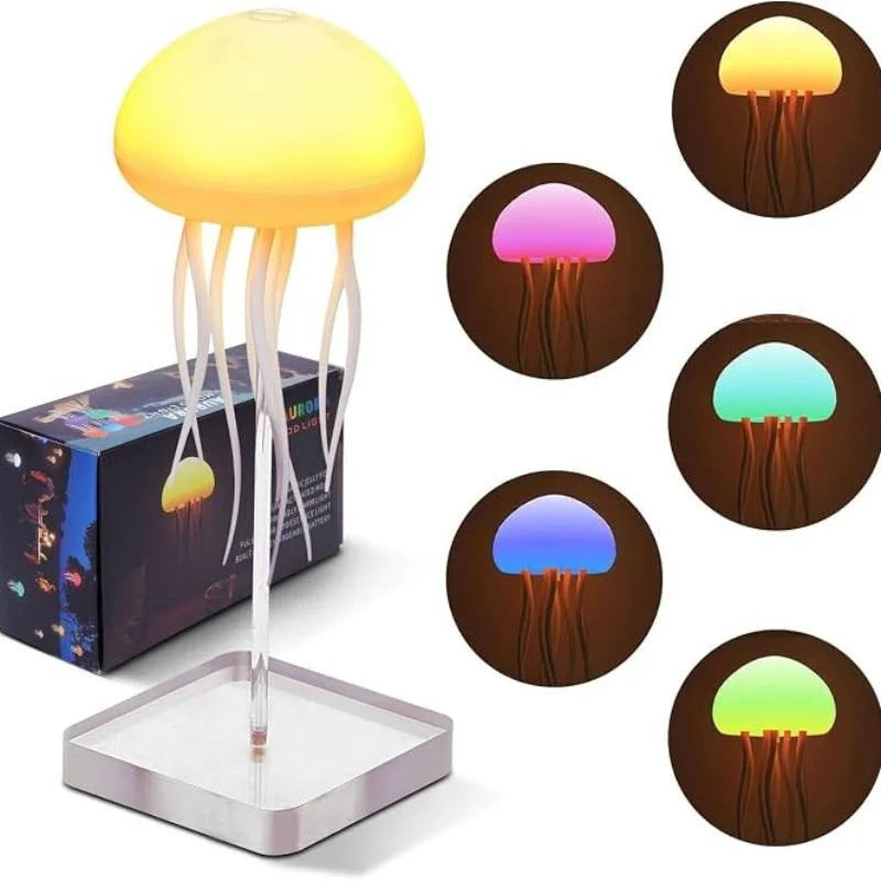 LED Jellyfish Lamp RGB Mood Light YMDS