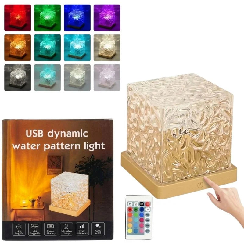16 Colors Crystal Cube Ambient Light YMDS