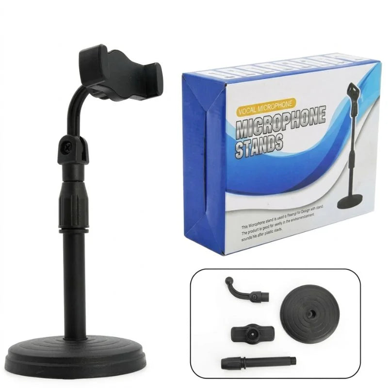 Adjustable Mobile Phone Stand with Flexible Gooseneck Arm YMDS