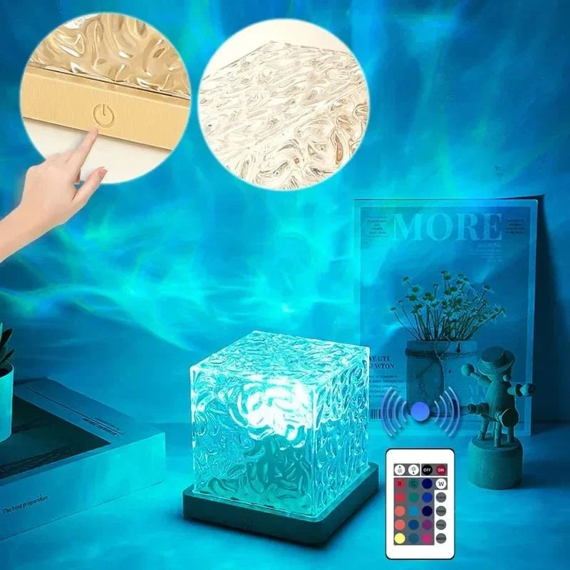 16 Colors Crystal Cube Ambient Light YMDS