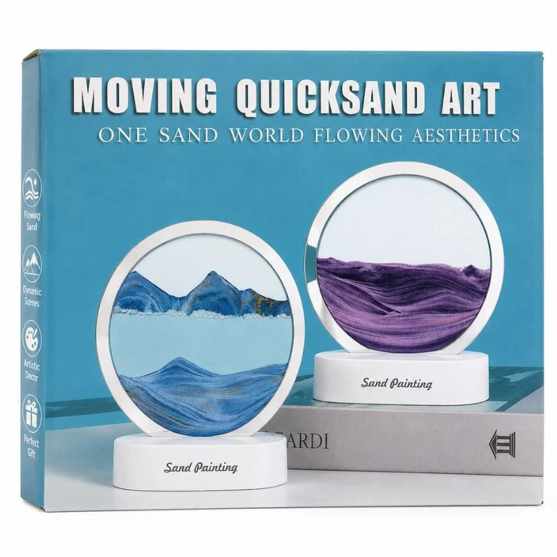 3D Moving Sand Art LED Lamp YMDS