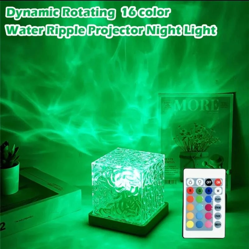 16 Colors Crystal Cube Ambient Light YMDS