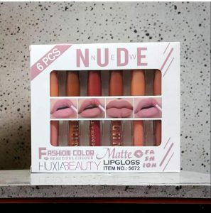 Nude Matte 6 Pcs Lip Gloss HHC
