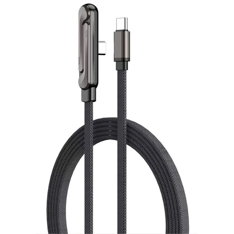 USB-C Fast Charging Cable with Foldable Phone Stand YMDS