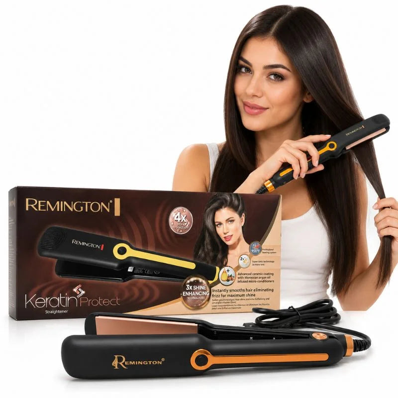 Remington Keratin Protect Intelligent Hair Straightener Model FR 7033 YMDS