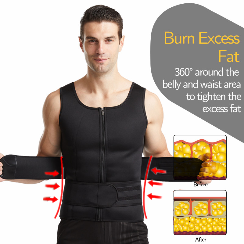 Men’s Neoprene Body Shaper Vest ARDS