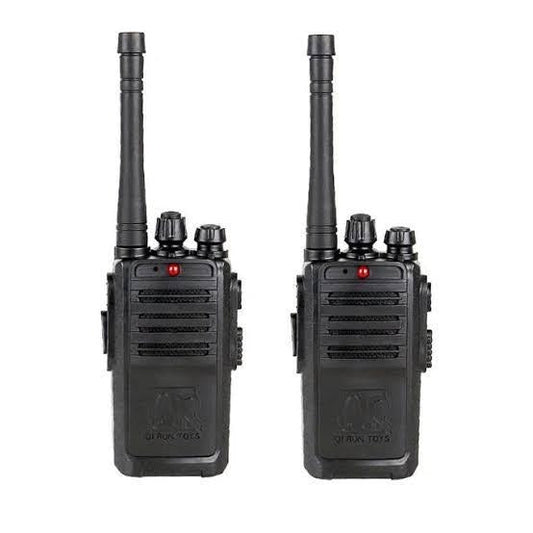 New Portable Black Walkie Talkie Pair With Batteries – Battery Operated ARDS