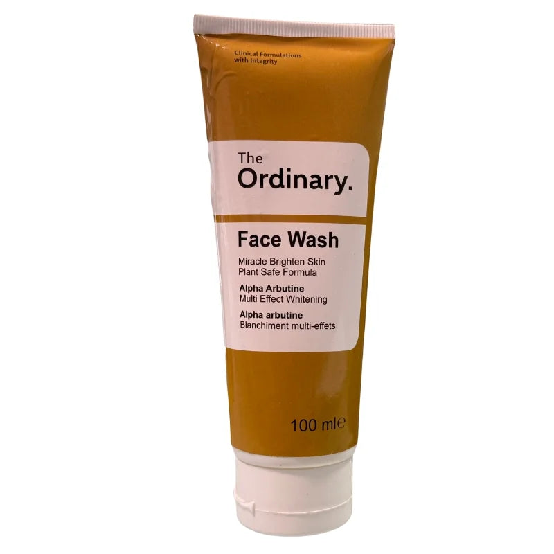 Ordinary Face Wash with Alpha Arbutin | Hydrating Cleanser for All Skin Types (100ml) YMDS
