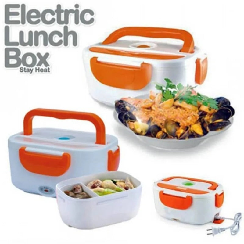 Portable Electric Heating Lunch Box with Leak-Proof Design & Soup Tray YMDS