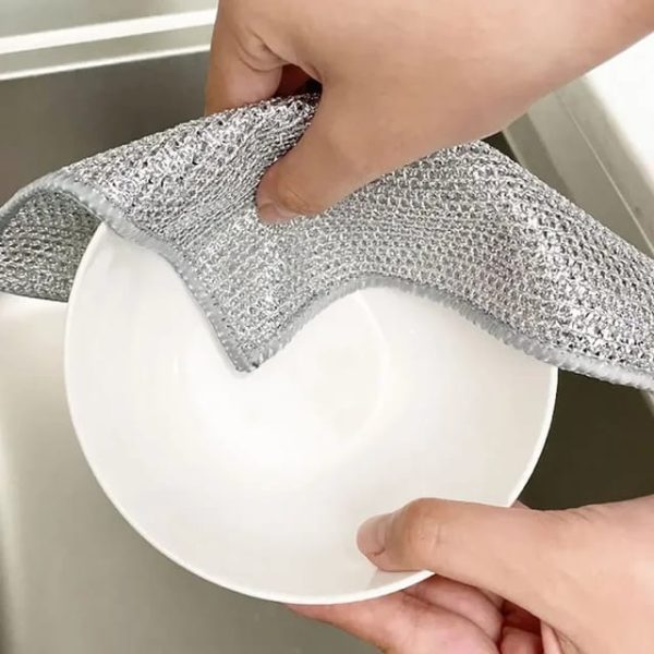 10 Dish Washing Cleaning Cloth | Metal Wire Dish Cleaning Cloth YMDS